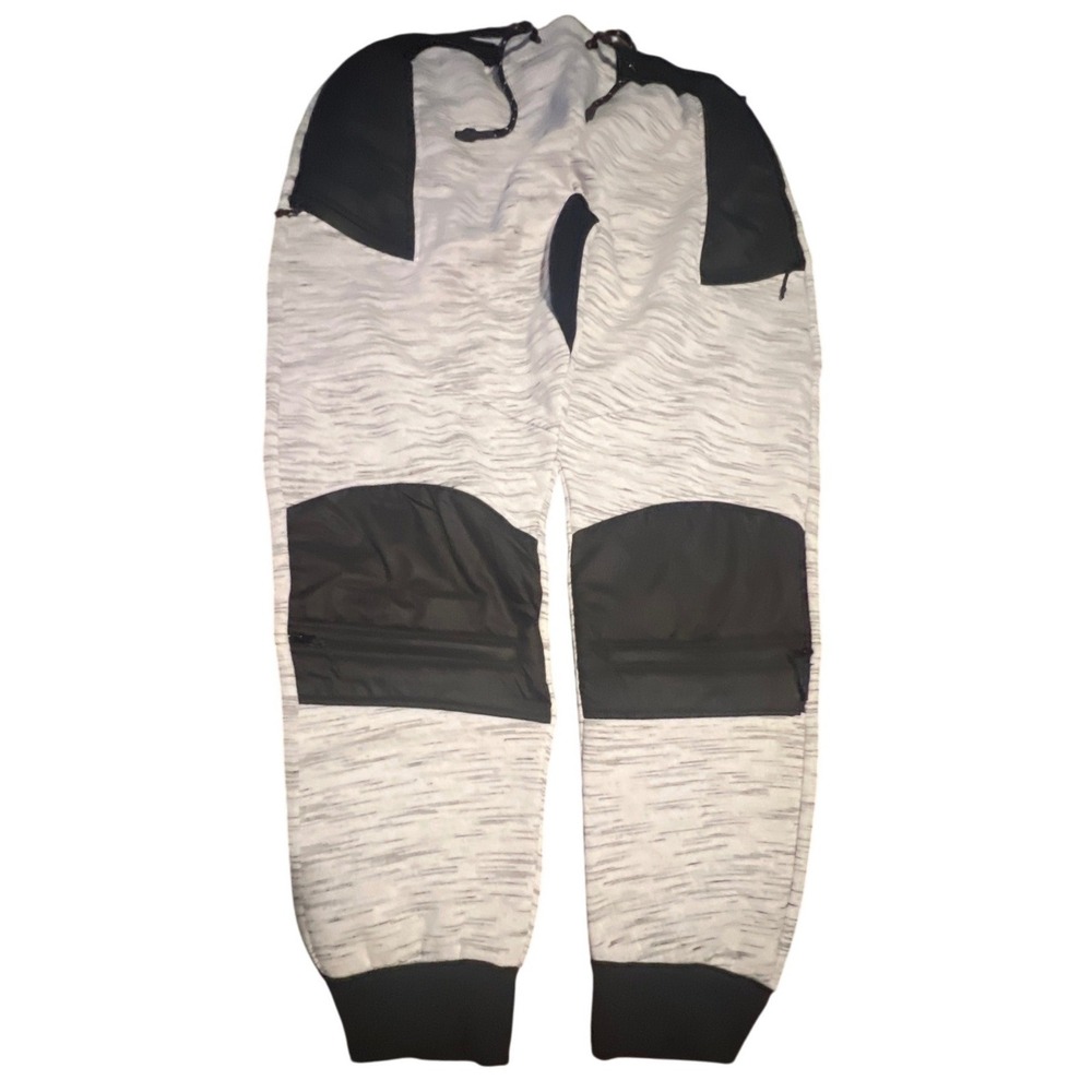 FREE PLANET Mens 4X White Injected Heather Joggers Pants NWT Track‎ Style
